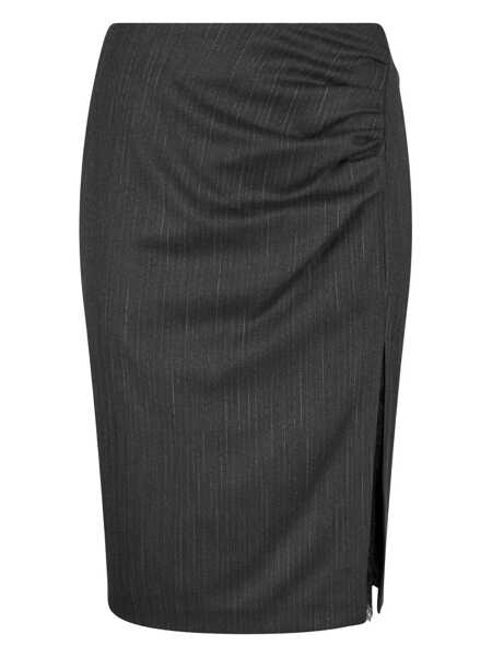 Fuste Liu Jo Liu Jo Midi Skirt With Slit GREY Femei (BM 19343706) 1