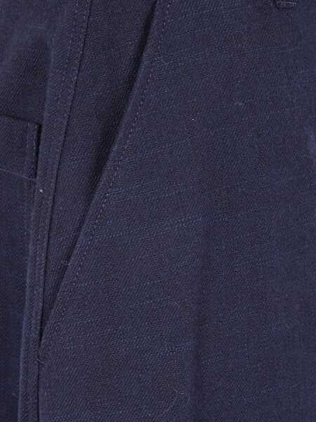 Pantaloni casual STUDIO NICHOLSON Studio Nicholson Trousers Black Femei (BM 19343937) 3