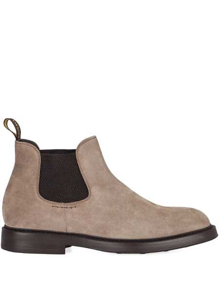 Bocanci Doucals Doucals Chelsea Boots In Suede Beige Barbati (BM 19343988) 1