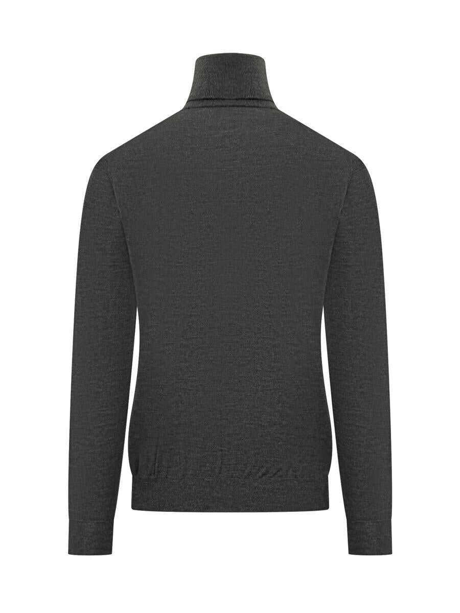 Pulovere FILIPPO DE LAURENTIIS Filippo De Laurentiis Grey Turtleneck In Wool Filippo De Laurentiis GREY Barbati (BM 19343997) 2