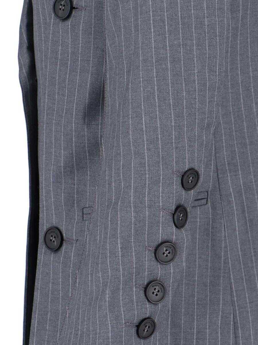 Geci EUDON CHOI Eudon Choi Jackets GREY Femei (BM 19344045) 3