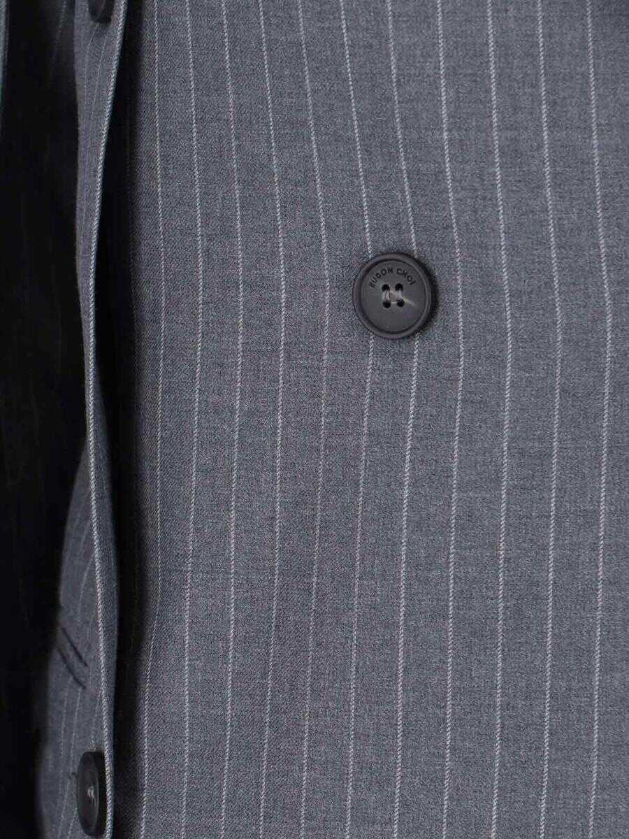 Geci EUDON CHOI Eudon Choi Jackets GREY Femei (BM 19344045) 5