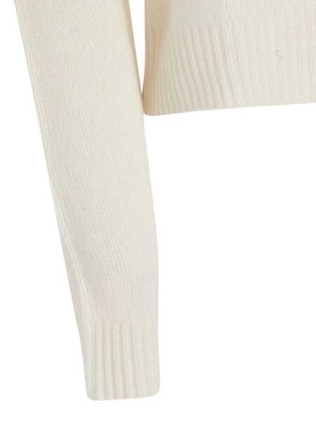 Pulovere KUJTEN Kujten White Cashmere Knitwear WHITE Femei (BM 19344300) 3