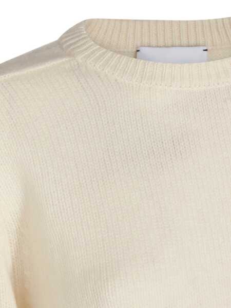 Pulovere KUJTEN Kujten White Cashmere Knitwear WHITE Femei (BM 19344300) 4