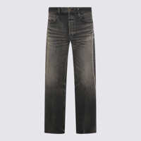 Blugi Fear Of God Black Cotton Jeans Barbati