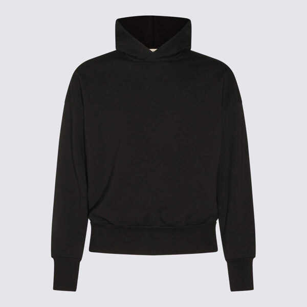 Pulovere FEAR OF GOD Fear Of God Black Cotton Sweatshirt Black Barbati (BM 19344390) 1