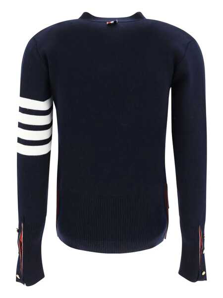 Pulovere Thom Browne Thom Browne Knitwear BLUE Femei (BM 19344435) 2