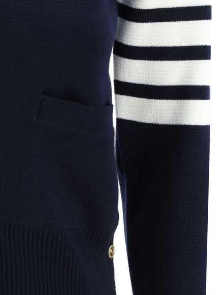 Pulovere Thom Browne Thom Browne Knitwear BLUE Femei (BM 19344435) 3