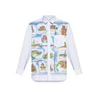 Camasi Comme Des Garçons Mens Shirt Woven Clothing Barbati