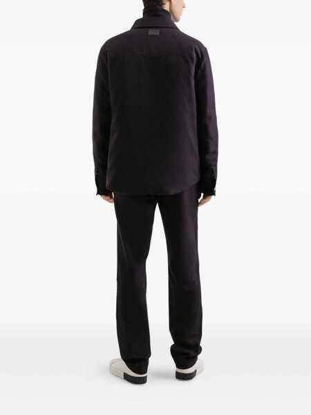 Geci Dolce & Gabbana Dolce & Gabbana Reversible Flannel Jacket BLUE Barbati (BM 19344612) 3