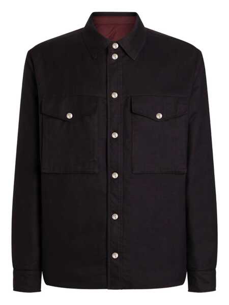 Geci Dolce & Gabbana Dolce & Gabbana Reversible Flannel Jacket BLUE Barbati (BM 19344612) 1