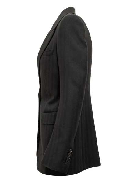 Sacouri Tom Ford Tom Ford Tom Ford Black Wool Blazer With One Button Black Femei (BM 19344768) 3