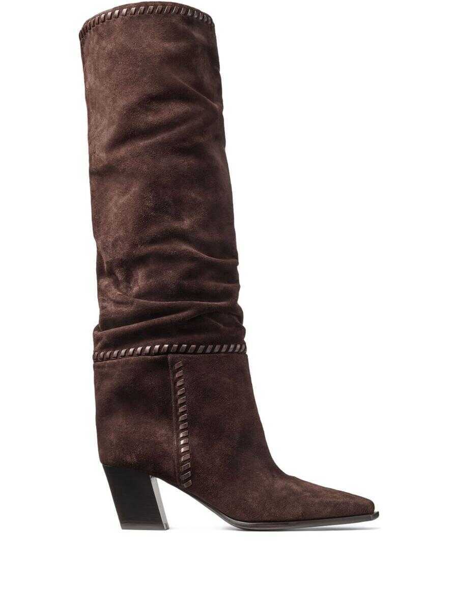Bocanci Jimmy Choo Jimmy Choo Boots BROWN Femei (BM 19344858) 1