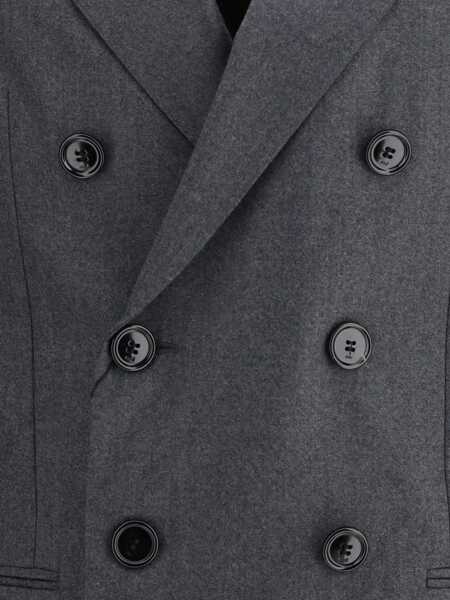 Geci AMI Paris AMI Paris Jacket Grey Barbati (BM 19344864) 4