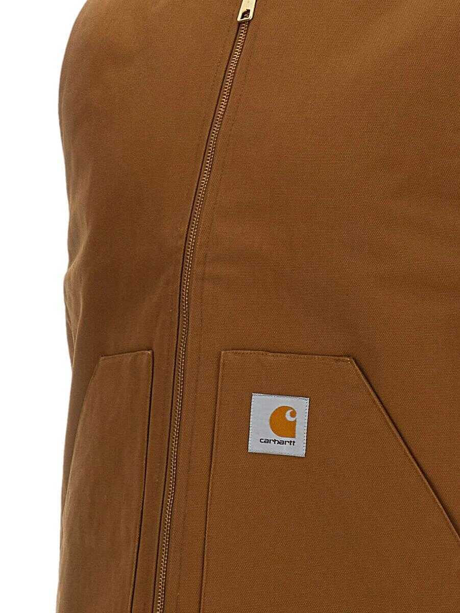 Geci Carhartt Carhartt Wip Classic Vest Clothing HZ01 HAMILTON BROWN Femei (BM 19344999) 3