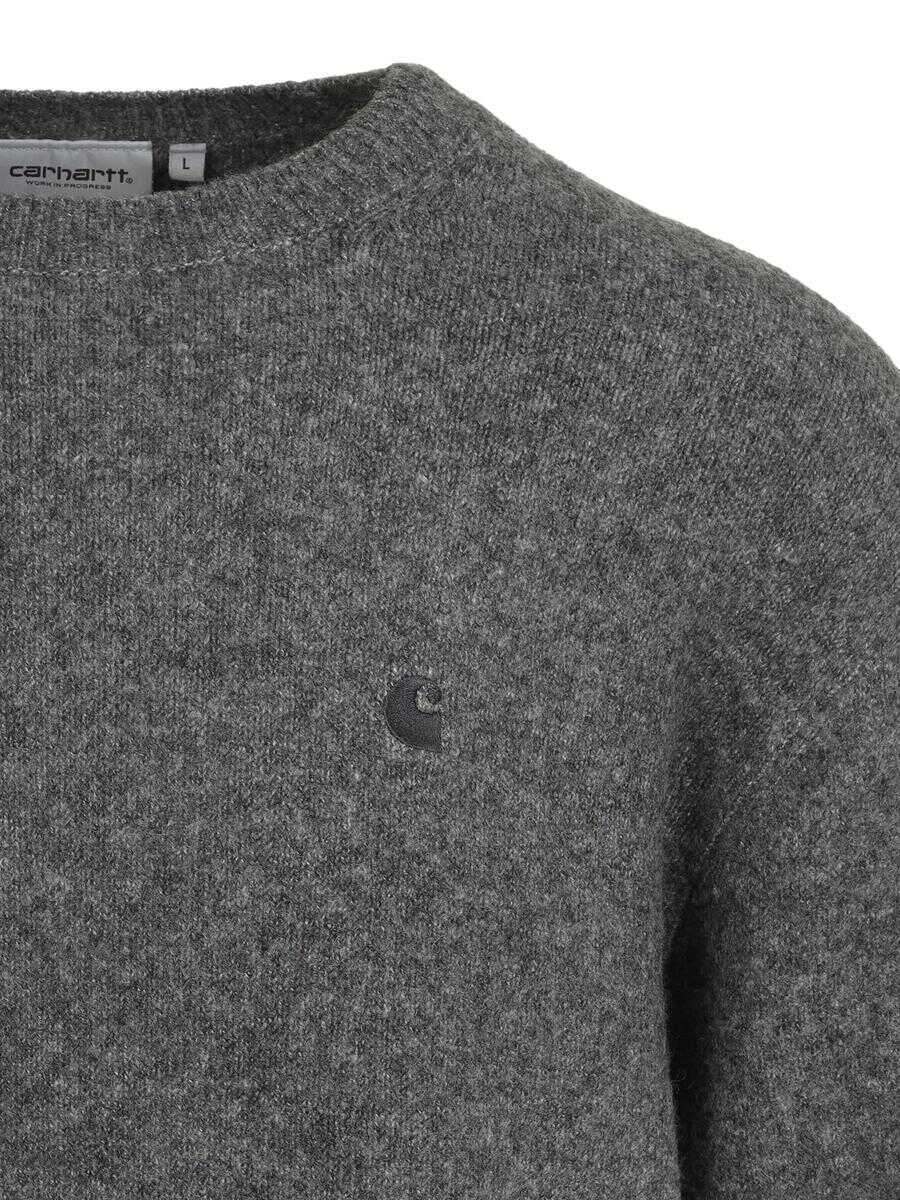 Pulovere Carhartt Carhartt Wip Curtis Sweater Clothing 3AZXX TANGLED GRAPHITE Femei (BM 19345023) 3