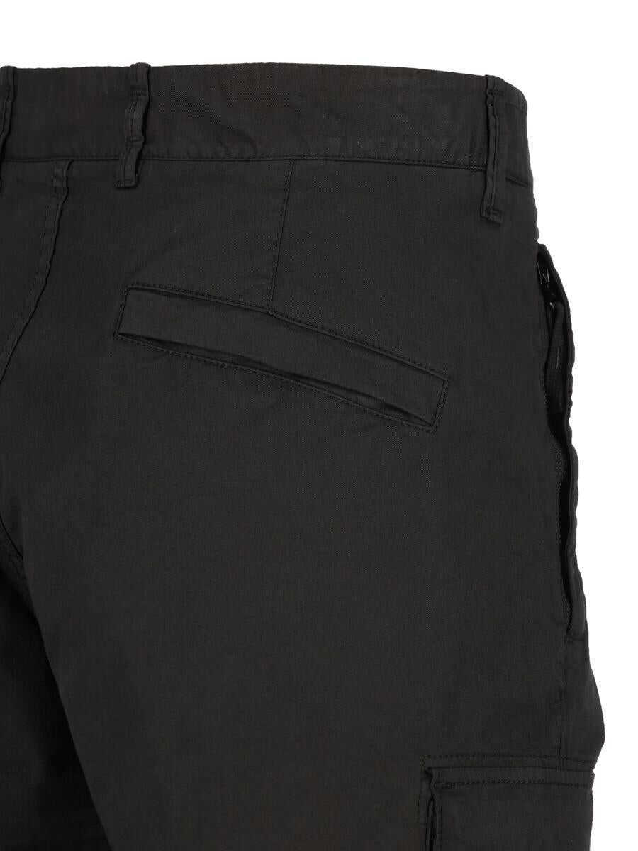 Pantaloni Stone Island Stone Island Pant Regular Tapered Clothing V0029 BLACK Barbati (BM 19345458) 4