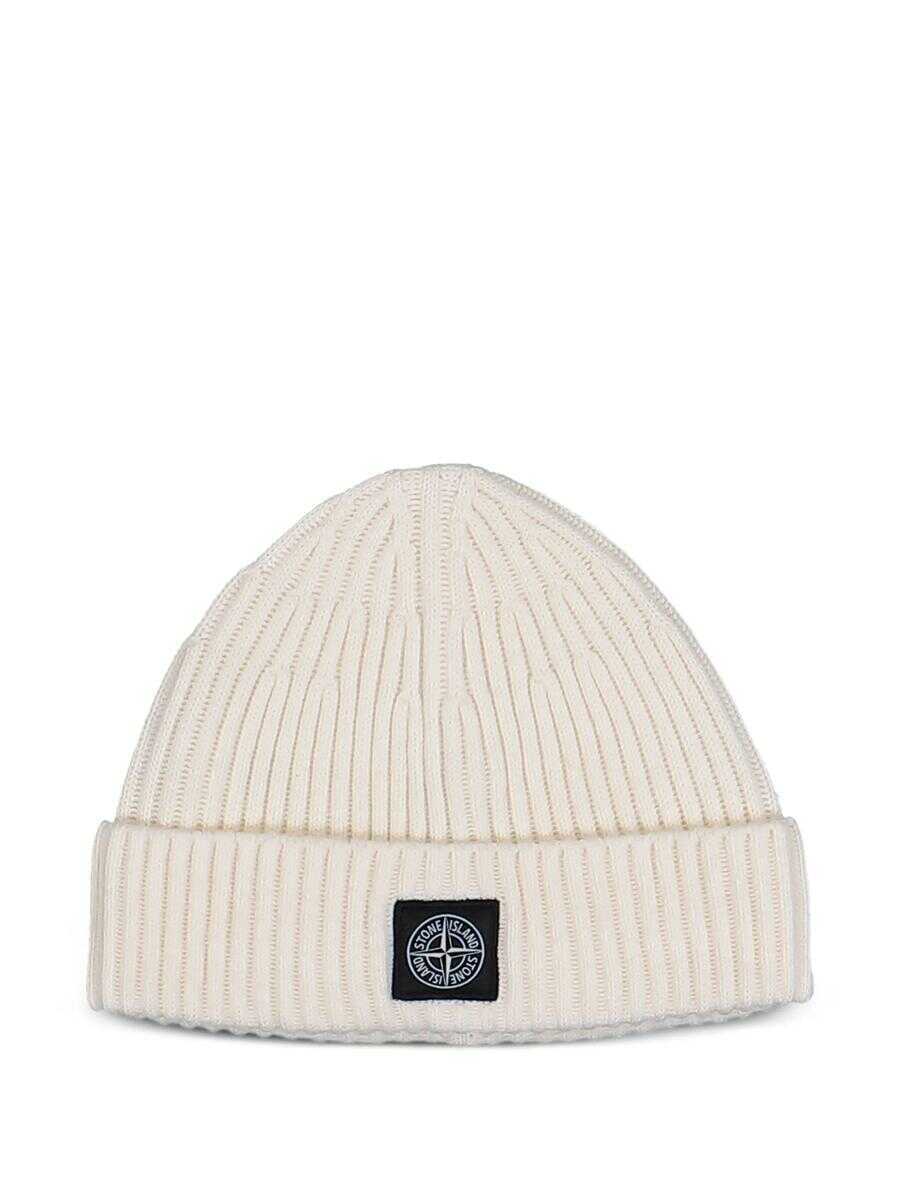 Sepci Stone Island Stone Island Hat Accessories V0093 IVORY Barbati (BM 19345548) 1