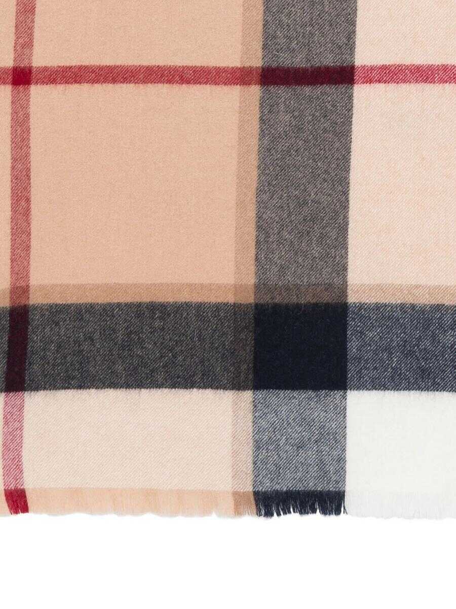 Esarfe Barbour Barbour Rosefield Tartan Scarf Accessories BR51 HESSIAN TARTAN Femei (BM 19345770) 2