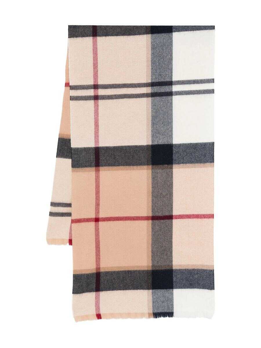 Esarfe Barbour Barbour Rosefield Tartan Scarf Accessories BR51 HESSIAN TARTAN Femei (BM 19345770) 1