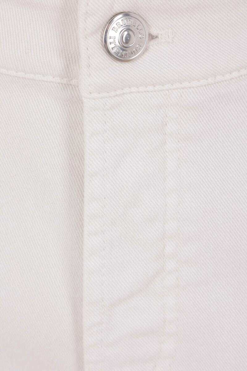 Blugi Brunello Cucinelli Brunello Cucinelli Jeans ENGLISH WHITE Barbati (BM 19345839) 3