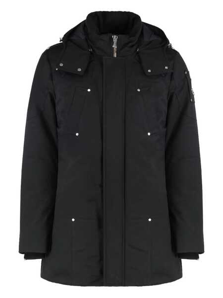Geci Parka Moose Knuckles Moose Knuckles Parka Stirling Padded Black Barbati (BM 19345875) 1