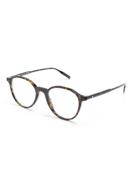 Ochelari de soare Montblanc MONTBLANC Optical HAVANA HAVANA TRANSPARENT Barbati (BM 19346034) 2