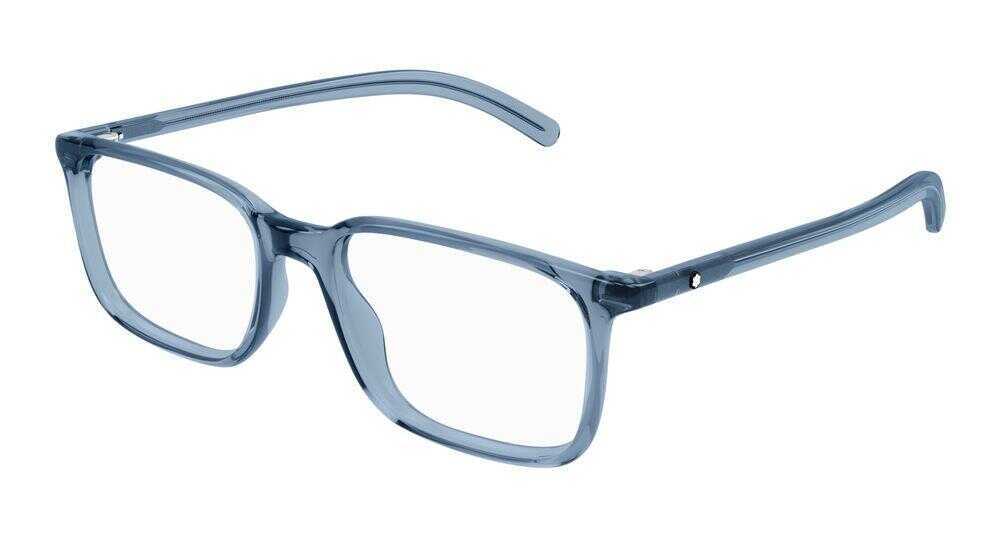Ochelari de soare Montblanc MONTBLANC Optical BLUE BLUE TRANSPARENT Barbati (BM 19346052) 1