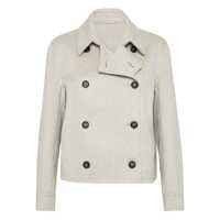 Geci Brunello Cucinelli Cashmere Coat Femei