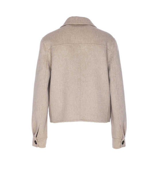 Paltoane Brunello Cucinelli Brunello Cucinelli Coats GREY Femei (BM 19346082) 2