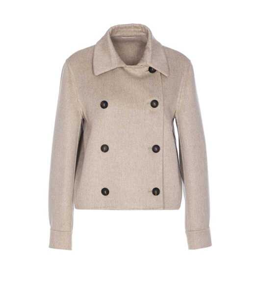 Paltoane Brunello Cucinelli Brunello Cucinelli Coats GREY Femei (BM 19346082) 1