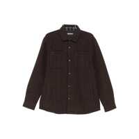 Geci Barbour Marlow Tail Wool Blend Ovshirt Clothing Barbati
