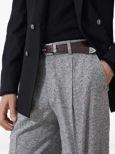 Pantaloni Brunello Cucinelli Brunello Cucinelli Grisaille Pants GRAY Barbati (BM 19346343) 5