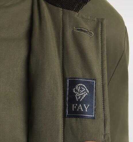 Paltoane Fay Fay Coats GREEN Barbati (BM 19346523) 4