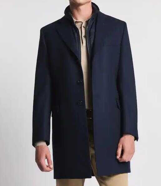 Paltoane Fay Fay Coats BLUE Barbati (BM 19346526) 2