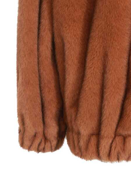 Geci ANTONELLI Antonelli Brown Girella Fur Jacket BROWN Femei (BM 19346748) 4