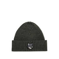Caciuli Maison Kitsuné Fox Head Large Beanie Accessories Barbati