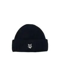 Caciuli Maison Kitsuné Fox Head Large Beanie Accessories Barbati