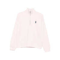 Pulovere Maison Kitsuné Dressed Fox Half Zip Sweatshirt Clothing Femei