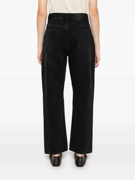 Blugi STUDIO NICHOLSON Studio Nicholson Jeans Black Femei (BM 19347219) 4