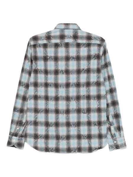 Camasi TINTORIA MATTEI Tintoria Mattei Shirts CLEAR BLUE Barbati (BM 19347237) 2