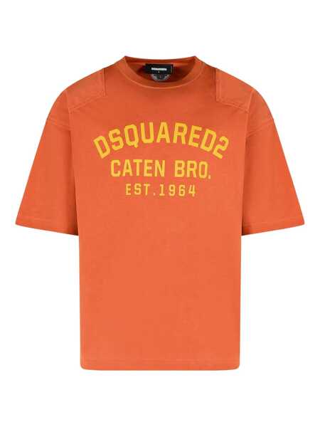 Tricouri DSQUARED2 DSQUARED2 T-Shirt Logo Caten Bro Dsquared2 RED Barbati (BM 19347279) 1