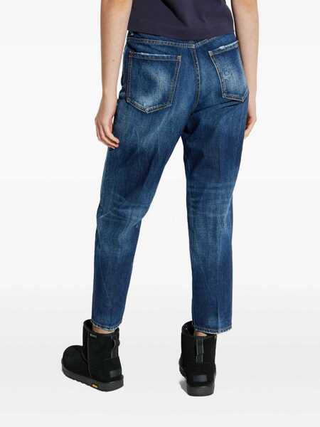 Blugi DSQUARED2 DSQUARED2  Boston Jeans BLU MEDIO Femei (BM 19347294) 4