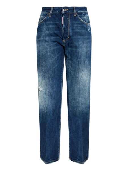 Blugi DSQUARED2 DSQUARED2  Boston Jeans BLU MEDIO Femei (BM 19347294) 1