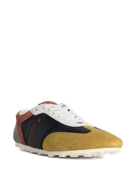 Sneakers Marni Marni Multicolor Leather And Suede Sneakers Marni MULTICOLOR Femei (BM 19347459) 2