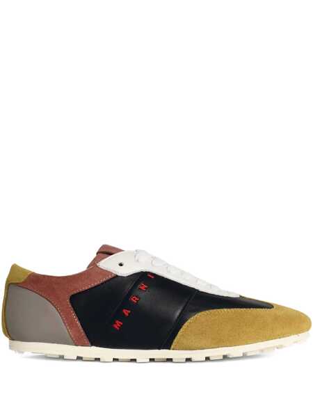 Sneakers Marni Marni Multicolor Leather And Suede Sneakers Marni MULTICOLOR Femei (BM 19347459) 1