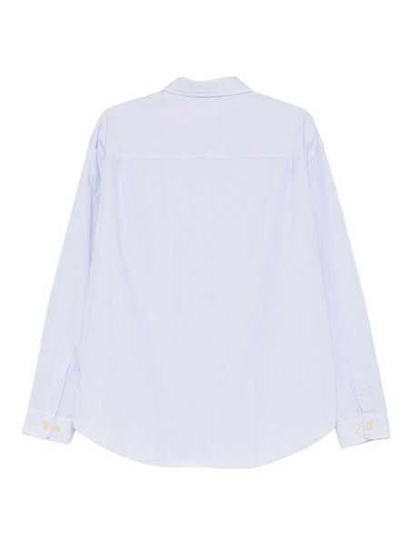 Camasi TINTORIA MATTEI Tintoria Mattei Shirts CLEAR BLUE Barbati (BM 19347612) 2