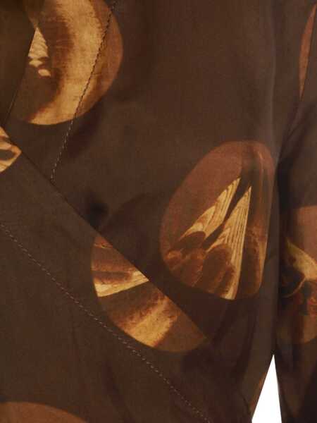 Rochii UMA WANG Uma Wang Dresses BROWN/TAN Femei (BM 19347738) 4