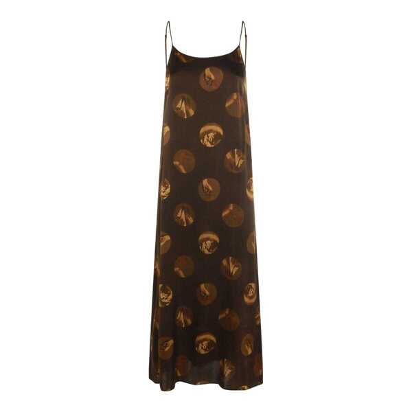 Rochii UMA WANG Uma Wang Dresses BROWN/TAN Femei (BM 19347756) 2