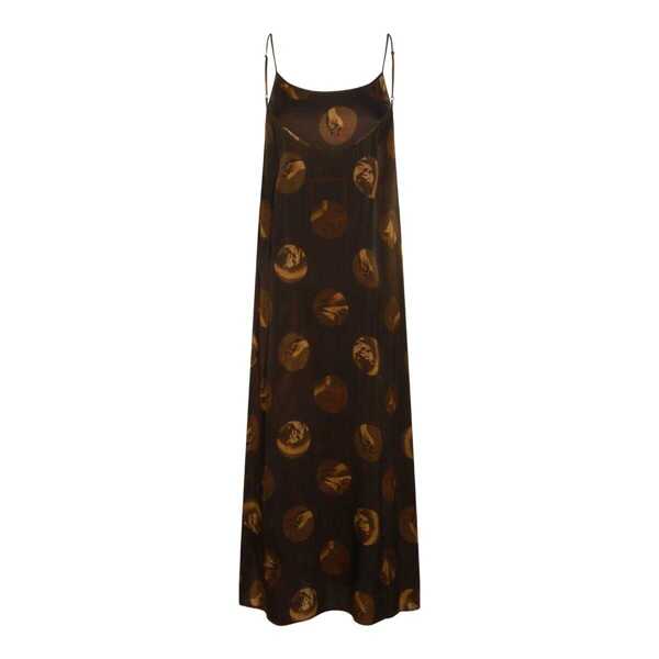 Rochii UMA WANG Uma Wang Dresses BROWN/TAN Femei (BM 19347756) 4
